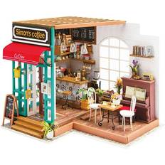 Miniatyrrum Creativ Company DIY Miniatyr rum Café Höjd: 19 cm