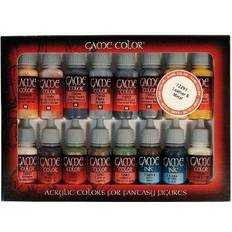 Vallejo game color set Wittmax Vallejo Game Color Leather & Metal Set (16)