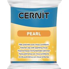Cernit Polymer Ler Pearl Blå OneSize Ler