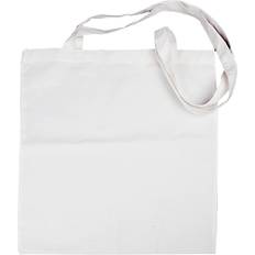 Creativ Company Mulepose med lang hank Hvid 38 x 42 cm 1 stk