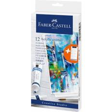 Faber-Castell Akrylmaling Faber-Castell akrylfärgspaket Creative Studio 14 delar