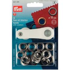 Prym Œillets et Rondelles Laiton 11 mm 15 pcs