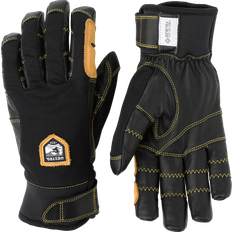 Herre - Skinn Hansker Hestra Ergo Grip Active 5-Finger - Black