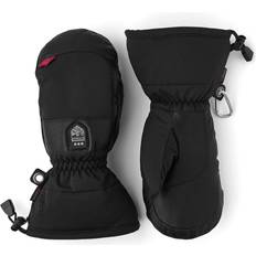 Skiing - Unisex Mittens Hestra Power Heater Gauntlet Mitten - Black