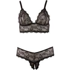 Jouets sexuels Cottelli Collection Crotchless Lace Bra Set