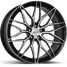 Dotz Suzuka dark Black Polished 8.5x19 5/120 ET33 CB72.6