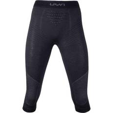 Skiing Base Layer Trousers UYN Fusyon UW Medium Trousers Women - Black/Anthracite