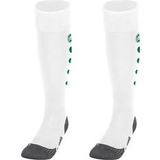 JAKO Roma Socks Unisex - White/Sport Green