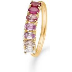 Allianceringe - Guld Mads Z Poetry Ring - Gold/Purple/Transparent