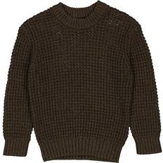 Wheat Knit Pullover Charlie - Brown Melange