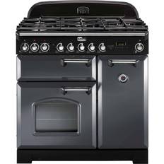 92.5 cm Cuisinières Falcon Classic Deluxe 90 gas Chrome, Grey