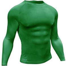 Green - Women Base Layers Precision Essential Long Sleeve Baselayer Unisex - Green