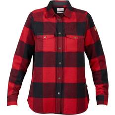 Dame - Polyamid Skjorter Fjällräven Canada Shirt W - Red