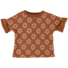 1-3M - Jungen Blusen & Tuniken Joha Merino Wool Fleece Blouse - Dark Copper (18587-750-7072)