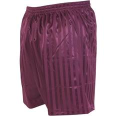 Precision Continental Striped Football Shorts Kids - Maroon