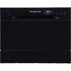 50.0 cm Dishwashers Russell Hobbs RHTTDW6B Black