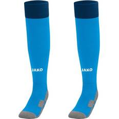 JAKO Leeds Socks Kids - Blue/Navy/Neon Yellow