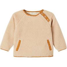 Lil'Atelier Raven Loose Sherpa Sweatshirt - Peyote (13197148)