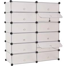 Muovi Kenkätelineet vidaXL Organiser with 12 Compartments