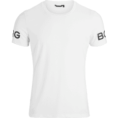 Herr - Polyester - Vita T-shirts Björn Borg Borg T-shirt Men - Brilliant White