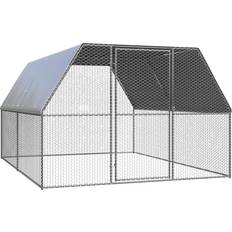 vidaXL Outdoor Chicken Cage