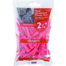 Plast Golftilbehør Masters Plastic Graduated Tees 2 1/4 25-pack