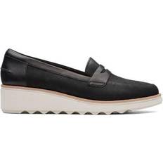 Dame Loafers Clarks Sharon Dolly - Black Sde