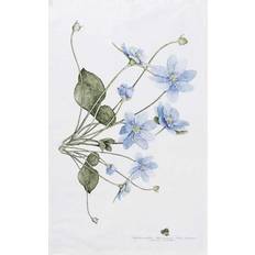 Koustrup & Co. Anemone Viskestykke Blå (70x48cm)
