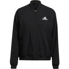 Tennis - Women Outerwear Adidas Melbourne Tennis Jacket Women - Black/White