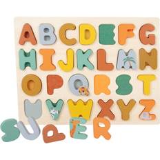 Wooden Alphabet Puzzle Safari 26 Pieces