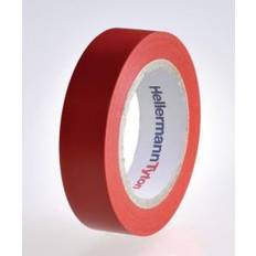 Rot Mehrfachsteckdosen & Verlängerungskabel HellermannTyton HelaTape Flex 15 710-00101 Electrical tape HelaTape Flex 15 Red (L x W) 10 m x 15 mm 1 pc(s)