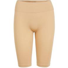 Vila Unterwäsche Vila Seam Shapewear Bike Shorts - Beige/Cuban Sand