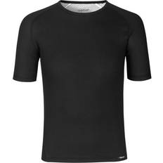 White Base Layers GripGrab Ride Thermal Short Sleeve Base Layer Men - Black