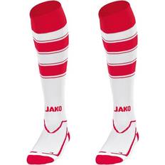 White sport socks JAKO Celtic Socks Kids - White/Sport Red