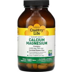 Country Life Target-Mins Calcium-Magnesium Complex 180 pcs