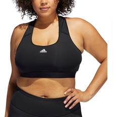 adidas Powerreact Training Medium-Support Bra Plus Size - Black