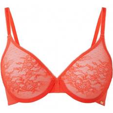 Gossard Glossies Lace Moulded Bra - Paprika