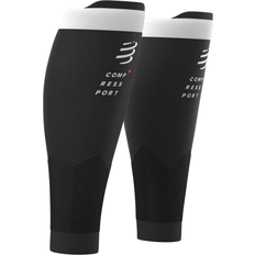 Hombre - Sí Calentadores de Brazos y Piernas Compressport R2V2 Calf Sleeves Men - Black