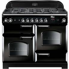 110cm Cuisinières à gaz Falcon Classic 110 Gas Chrome, Noir