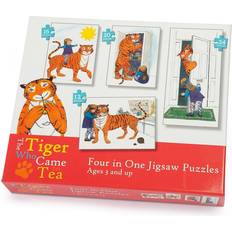 The Tiger Who Came to Tea 4 in 1 Puzzle Set