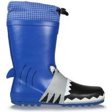 Dare 2b Kids Mudplay Dinosaur Wellingtons - Shark/Nautic