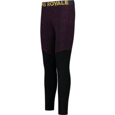 Elastane/Lycra/Spandex Pantaloni Termici Mons Royale Cascade Merino Flex 200 Legging Women - Winter Leopard