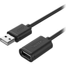 Unitek USB A-USB A 2.0 M-F 0.5m