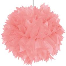 Papier Pompons Folat Roze pompom 30cm