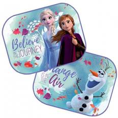 Stores solaires autocollants Disney Frozen II Car Sun Shade for Girls Princess Elsa and Anna 2-pack