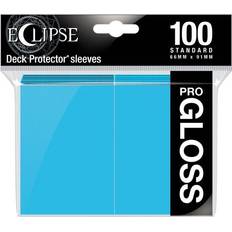 Dart Ultra Pro 100 lommer Eclipse Gloss: Sky Blue (Blå) (Top kvalitet) Professional Sleeves #15603