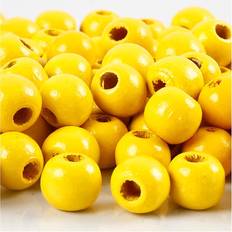 Perles vente Creativ Company perles 12 mm 40 pcs jaune