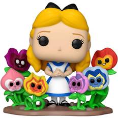 Disney Figuriner Disney Alice in Wonderland POP! Deluxe Actionfigur Alice w/Flowers 20 cm