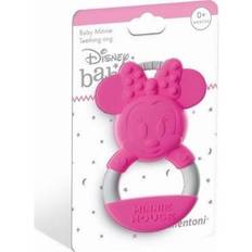 Clementoni Aktivitätsspielzeuge Clementoni 17342 -Disney Minnie New-Born Toys-Baby teether Suitable for 0 Months and Older-Machine Washable and Paint Free, Multi-Colour, one Size