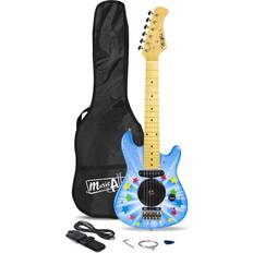 Plastikspielzeug Spielzeuggitarren Music Alley MAEG01-SK Half Size Junior Electric Guitar